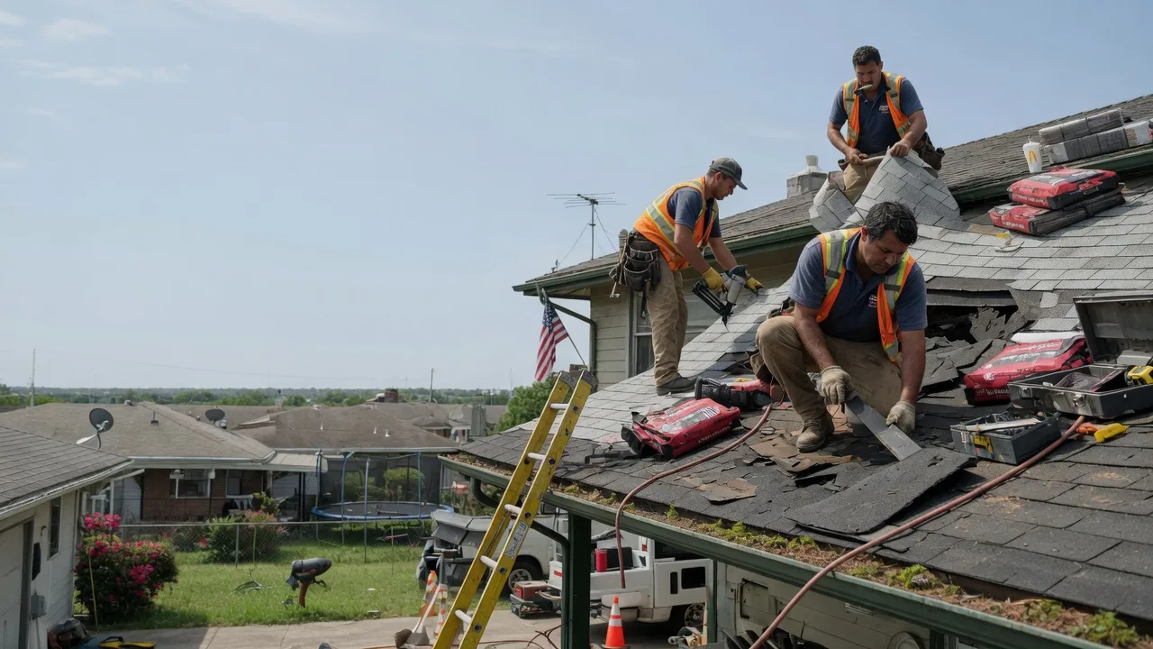 Roof Repair in Harwood, ND near me